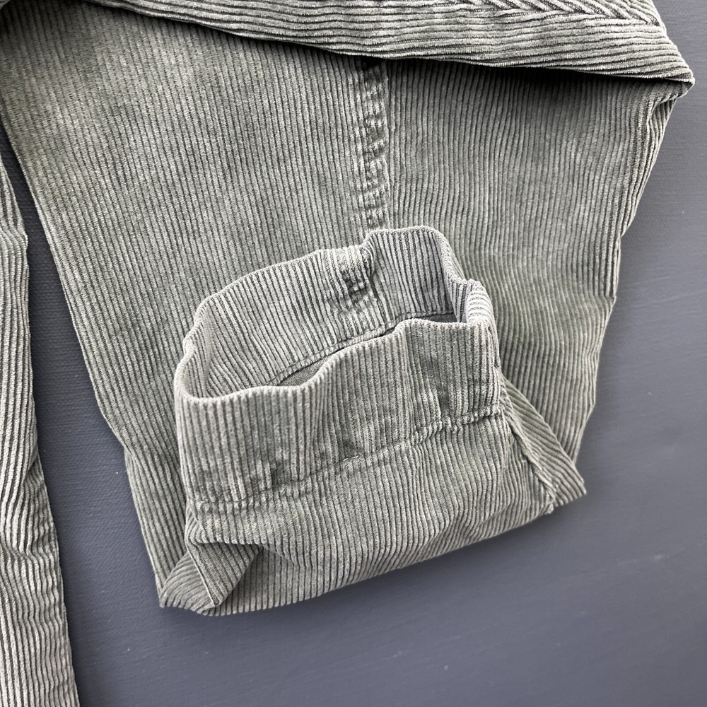 NSF Corduroy Blazer Jacket Women's Small Gray Relaxed Classic Western Casual Y2K - Picture 5 of 14